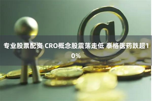 专业股票配资 CRO概念股震荡走低 泰格医药跌超10%